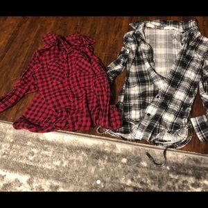 Bundle long sleeve shirt button up